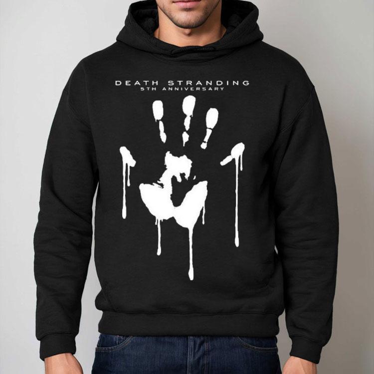 Hideo Kojima Death Stranding 5th Anniversary Hand Shirt Hideo Kojima Death Stranding 5th Anniversary Hand Shirt