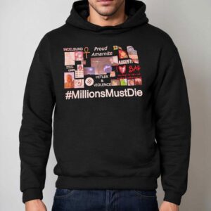 Incelbund Proud Amarnite Hitler And Viloence Millions Must Die Hoodie
