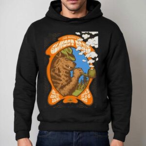 Joe Russo's Almost Dead Aug 21 2025 Gerald R. Ford Amphitheater Vail, Co Tour Bear Shirt 2 Joe Russo S Almost Dead Aug Gerald R Ford Amphitheater Vail Co Tour Bear Hoodie