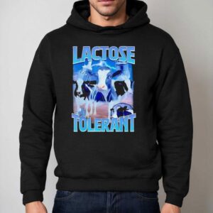Lactose Tolerant Dairy Cow Hoodie
