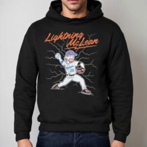 Lightning Nolan Mclean New York Mets Baseball Shirt 2 Lightning Nolan Mclean New York Mets Baseball Hoodie