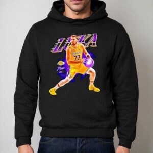 Luka Doncic Los Angeles Lakers Basketball Signature Graphic Shirt 2 Luka Doncic Los Angeles Lakers Basketball Signature Graphic Hoodie