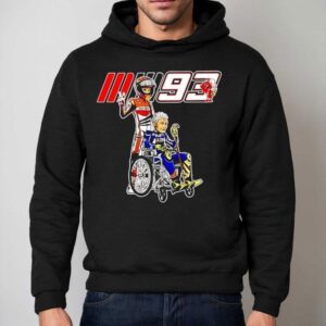 Marc Marquez And Valentino Rossi Motogp Hoodie