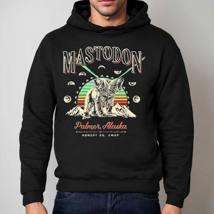 Mastodon Palmer Alaska Bear 2025 Shirt Mastodon Palmer Alaska Bear 2025 Shirt