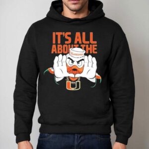 Miami Hurricanes It's All About The Flogrown Rally Mascot Shirt 2 Miami Hurricanes It S All About The Flogrown Rally Masco Hoodie