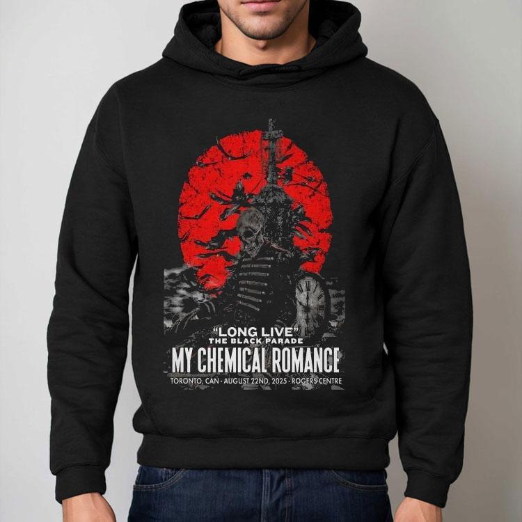 My Chemical Romance Long Live The Black Parade Toronto, On 08-22-2025 Skeleton Shirt My Chemical Romance Long Live The Black Parade Toronto, On 08-22-2025 Skeleton Shirt