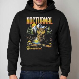 Nocturnal Wonderland Watcher Owl Shirt 2 Nocturnal Wonderland Watcher Owl Hoodie
