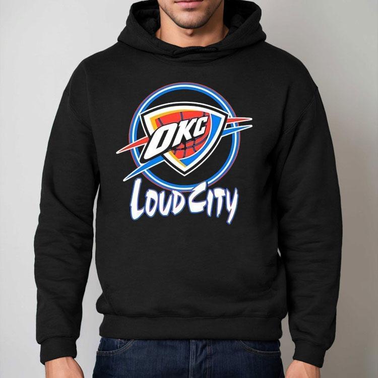 Oklahoma City Thunder Loud City Logo Shirt Oklahoma City Thunder Loud City Logo Shirt