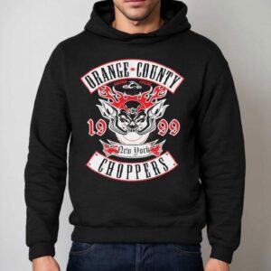 Orange County Choppers Pipes And Flames New York Hoodie
