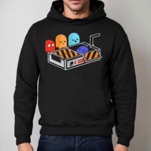 Pac Man And Ghostbusters Hoodie