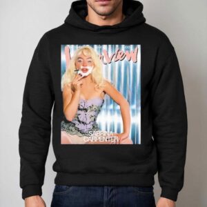 Sabrina Carpenter Graces The Cover Of Interview September Hoodie