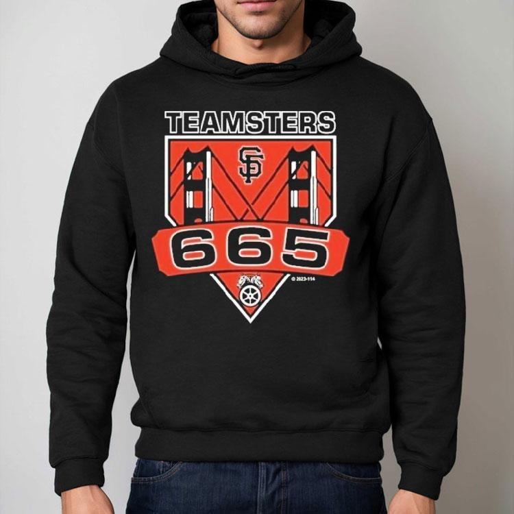 San Francisco Giants Teamsters Local 665 Bridge Shirt San Francisco Giants Teamsters Local 665 Bridge Shirt