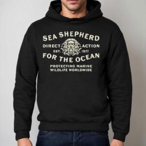 Sea Shepherd For The Ocean Protecting Marine Wildlife Worldwide Direct Action Poseidon Est Hoodie