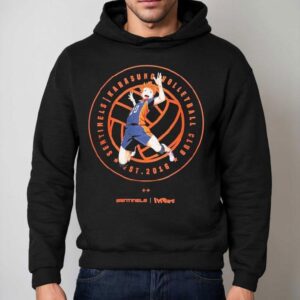 Sentinels Karasuno Volleyball Club Est Haikyuu Hoodie
