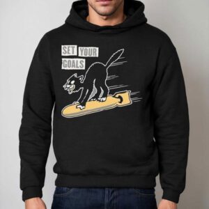Set Your Goals Bomber Cat Shirt 2 Set Your Goals Bomber Ca Hoodie