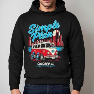 Simple Plan Tour Chicago Il Hoodie
