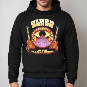Slash Live At The Serpent Festival Guitar Eye Hoodie
