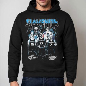Slovenia Catch Us Live Euro Basket Hoodie