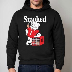 Smoked Georgia Bulldogs Beat Tennessee Volunrs Masco Hoodie