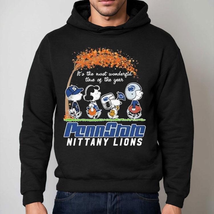 Snoopy The Peanuts Penn State Nittany Lions It’s The Most Wonderful Time Of The Year Shirt Snoopy The Peanuts Penn State Nittany Lions It’s The Most Wonderful Time Of The Year Shirt