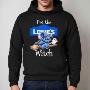 Stitch Ghost I M The Lowe S Witch Halloween Hoodie