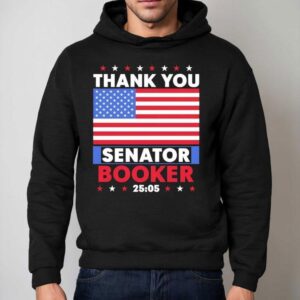 Thank You Senator Cory Booker 2025 Shirt 2 Thank You Senator Cory Booker Hoodie