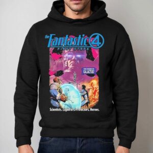The Coming Of Galactus The Fantastic First Steps Scientists Explorers Protectors Heroes Hoodie