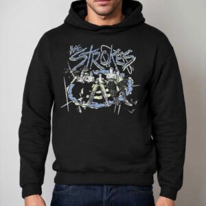 The Strokes Heavy Knit Garment Photo Hoodie