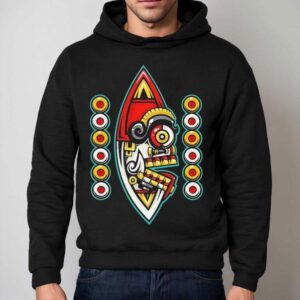 Top Mexica New Year Tecpatl Hoodie
