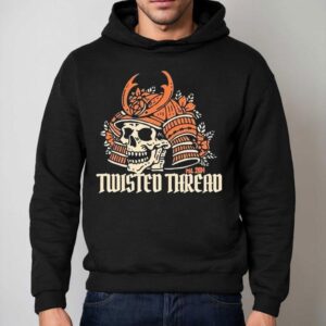 Twisted Thread Samurai Skull Hoodie