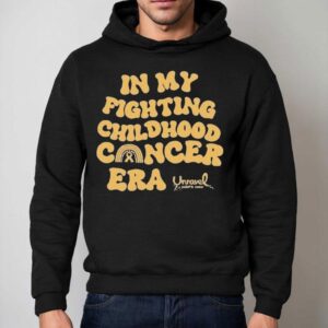Unravel Pediatric Breast Cancer In My Fighting Childhood Cancer Era Hoodie