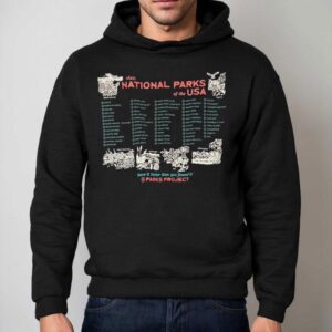 Visit National Park Of The Usa Leave It Better Than You Found It Naturalist Checklist Parks Projec Hoodie