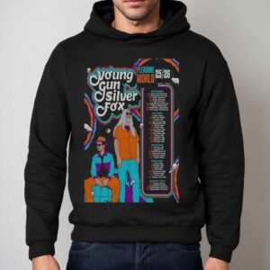 Young Gun Silver Fox Pleasure World Fall Tour 2026 Dates Shirt 2 Young Gun Silver Fox Pleasure World Fall Tour Dates Hoodie