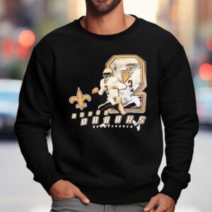 Aaron Brooks Quarterback New Orleans Saints Football Shirt 3 Aaron Brooks Quarterback New Orleans Saints Football Sweatshirt