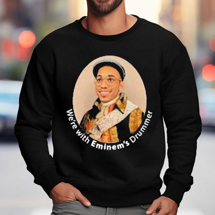 Anderson Paak We’re With Eminem’s Halftime Drummer Shirt Anderson Paak We’re With Eminem’s Halftime Drummer Shirt