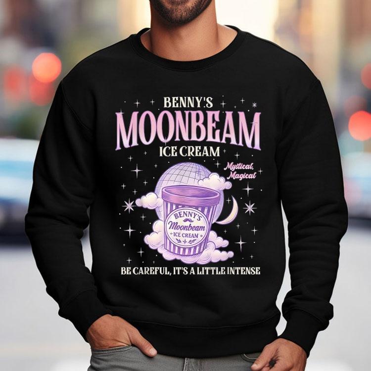 Benny’s Moonbeam Ice Cream Be Careful It’s A Little Intense Double Scoop Popsicle Shirt Benny’s Moonbeam Ice Cream Be Careful It’s A Little Intense Double Scoop Popsicle Shirt