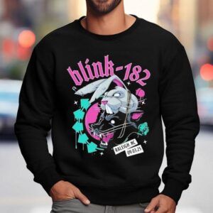 Blink Missionary Impossible Tour Raleigh North Carolina Venue At Coastal Credit Union Music Park At Walnut Creek On September Bunny Sweatshirt