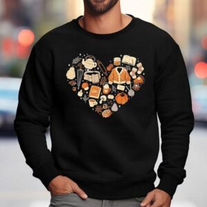 Cozy Autumn Hear Sweatshirt