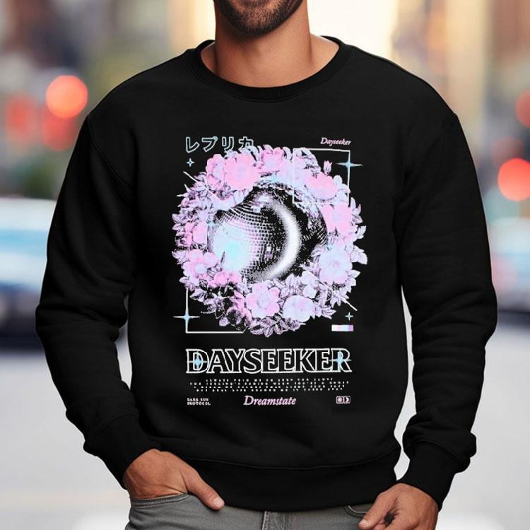 Dayseeker Dreamstate Disco Wreath Shirt Dayseeker Dreamstate Disco Wreath Shirt
