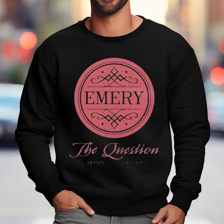 Emery The Question 20 Year Anniversary Shirt Emery The Question 20 Year Anniversary Shirt