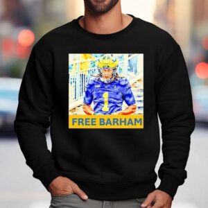 Free Jaishawn Barham Michigan Wolverines Football Sweatshirt