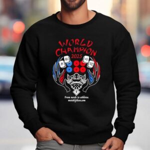 From Nerds To Athletes World Champion 2025 Shirt 3 From Nerds To Athletes World Champion Sweatshirt
