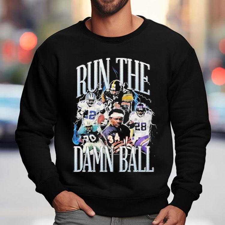 Green Bay Packers Chicago Bears Dallas Cowboys Minnesota Vikings Run The Damn Ball Shirt Green Bay Packers Chicago Bears Dallas Cowboys Minnesota Vikings Run The Damn Ball Shirt