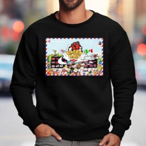 Green Day News Mexico Saviors Tour 2025 Shirt 3 Green Day News Mexico Saviors Tour Sweatshirt
