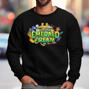 Hearthstone Into The Emerald Dream Card Sweatshirt
