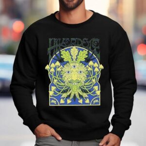 Hikerdelic Green Man Eyes Sweatshirt