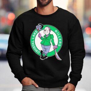 Jason Voorhees In The Style Of The Boston Celtics Logo Shirt 3 Jason Voorhees In The Style Of The Boston Celtics Logo Sweatshirt