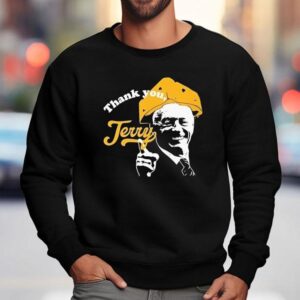 Jerry Jones Thank You Jerry Cheesehead Green Bay Packers Sweatshirt