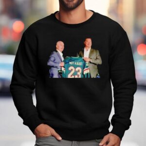 John Hynes Coach Not A Bust Marco Rossi Minnesota Wild Hockey Shirt 3 John Hynes Coach Not A Bust Marco Rossi Minnesota Wild Hockey Sweatshirt
