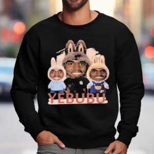 Kanye West X Labubu Yebubu Shirt 3 Kanye West X Labubu Yebubu Sweatshirt